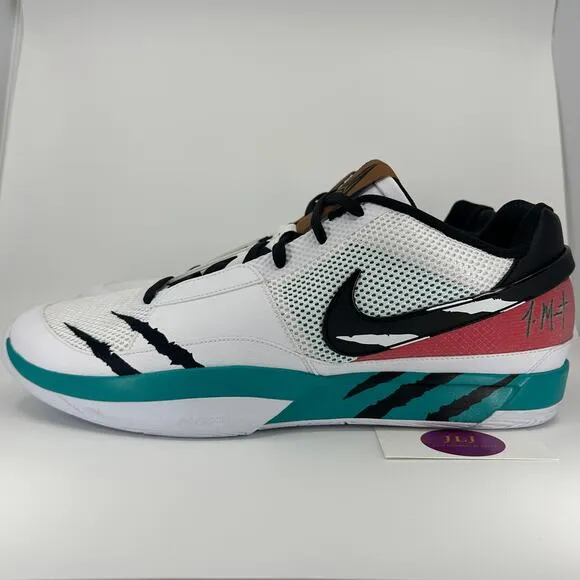 Nike Men's Ja 1 'Reverse Scratch' Athletic Basketball Shoes FV5957-100 Size 18