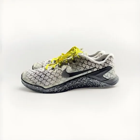 Nike Metcon 4 Women’s Size 9.5 White Yellow Training Running Shoes Sneakers