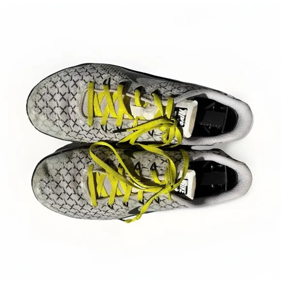 Nike Metcon 4 Women’s Size 9.5 White Yellow Training Running Shoes Sneakers