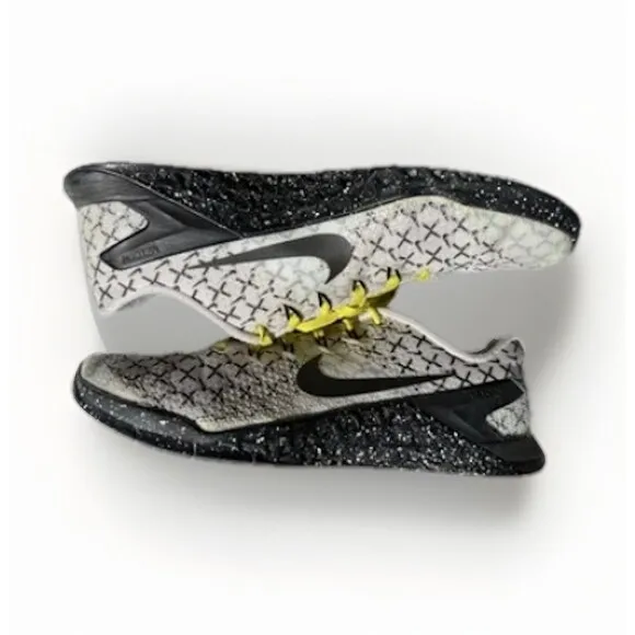 Nike Metcon 4 Women’s Size 9.5 White Yellow Training Running Shoes Sneakers