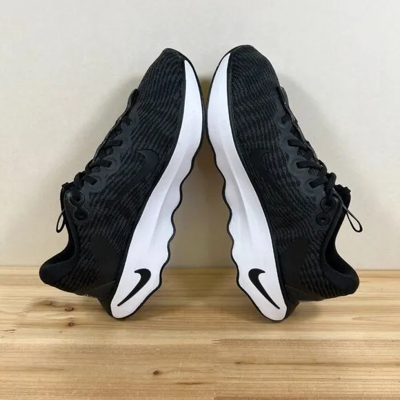 Nike Motiva athletic walking sneakers shoes Womens 8 Black White