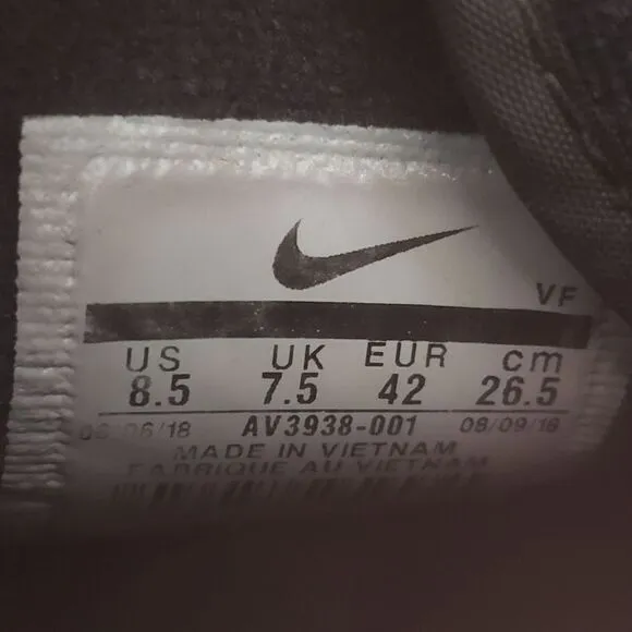 Nike NBA Air Force 1 '07 LV8 Sport High Metallic Gold Shoes Sneakers AV3938-001