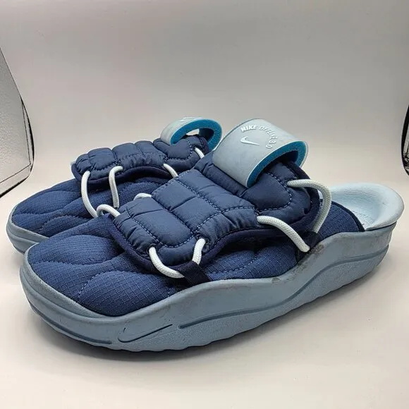 Nike Offline 3.0 Mens Size 7.5 Mystic Navy Blue Sandals Summer Walk DJ5226-400