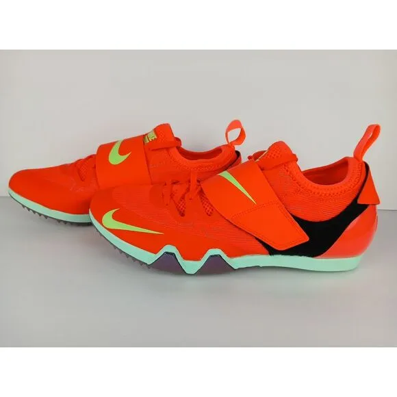 Nike Pole Vault Elite Track &amp; Field Shoes Mens 8.5 Athletic Sneakers FZ9649-600