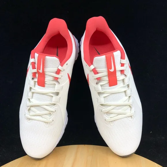 Nike React Infinity Pro Golf Shoes Sail Magic Ember White Men’s CT6620-104