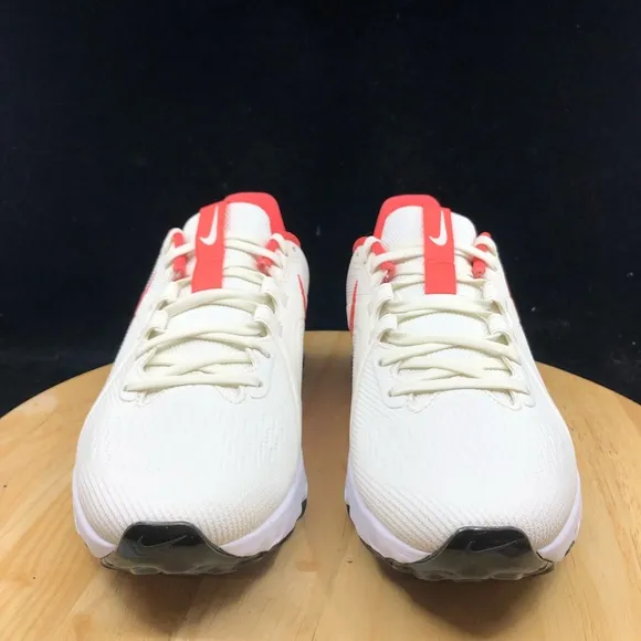 Nike React Infinity Pro Golf Shoes Sail Magic Ember White Men’s CT6620-104