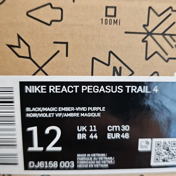 NIKE REACT PEGASUS TRAIL 4