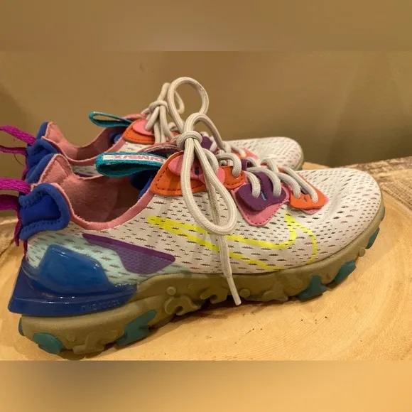 Nike React Vision Photon Dust Women's 5 Mesh Athletic Running Shoes CI7523-001