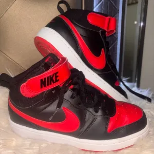 Nike Red and Black Shoes