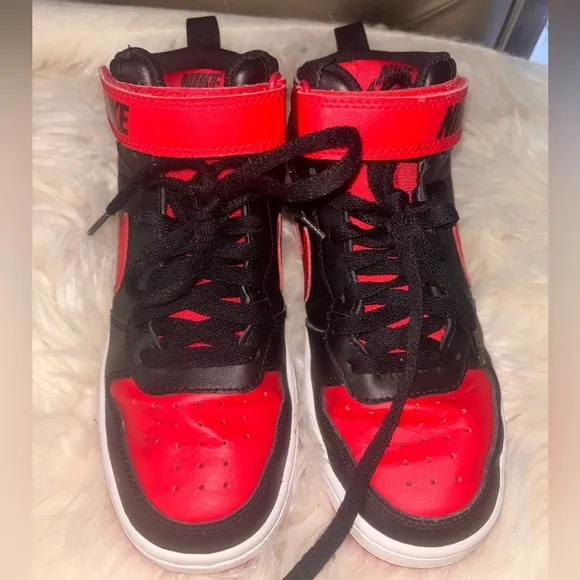 Nike Red and Black Shoes