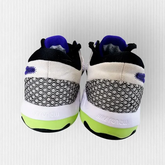 Nike Renew Elevate 2 sneakers in White Volt Indigo Size 7 Men/Y, Size 9 women