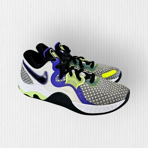 Nike Renew Elevate 2 sneakers in White Volt Indigo Size 7 Men/Y, Size 9 women