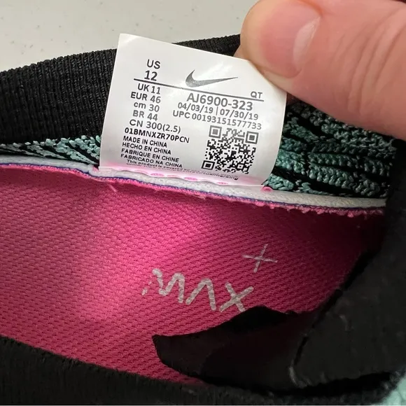Nike Shoes Air VaporMax Flyknit 3 &quot;South Beach&quot; AJ6900-323 Men's Shoes Size 12