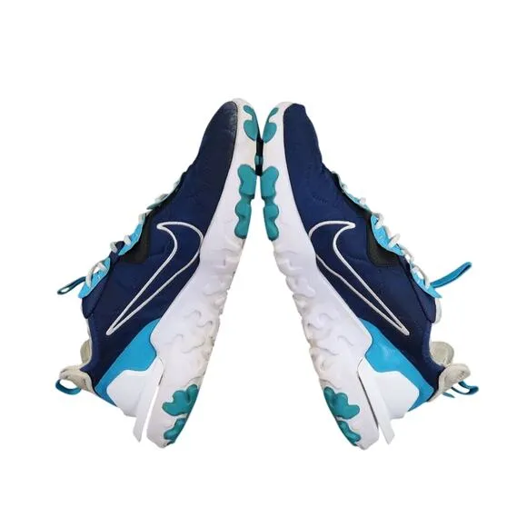 Nike Shoes Mens 10 Sneakers React Athletic Trainer Running Sport Lifestyle Blue
