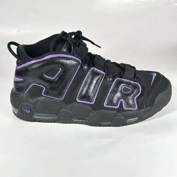 Nike Shoes Men's 12 Air More Uptempo '96 Black &quot;Action Grape&quot; Sneaker DV1879-001