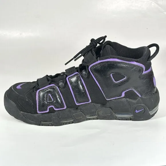Nike Shoes Men's 12 Air More Uptempo '96 Black &quot;Action Grape&quot; Sneaker DV1879-001