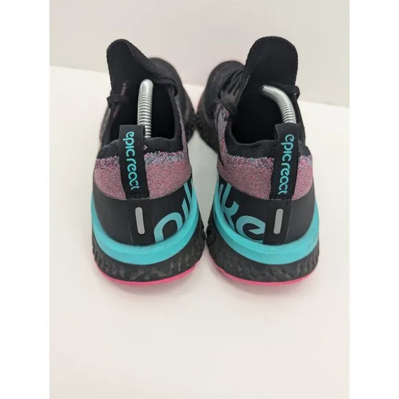 Nike Shoes Men's 12 Black Miami Vice South Beach Sneakers Trainers Epic React
