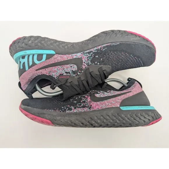 Nike Shoes Men's 12 Black Miami Vice South Beach Sneakers Trainers Epic React