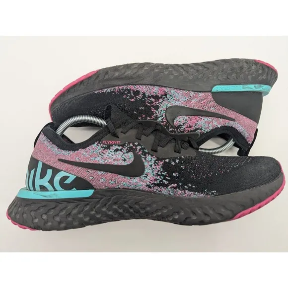 Nike Shoes Men's 12 Black Miami Vice South Beach Sneakers Trainers Epic React