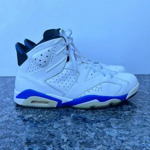 Nike Shoes Men's 14 Jordan Retro 6  &quot;SPORT BLUE&quot; 2014 Sneakers 384664 107 .