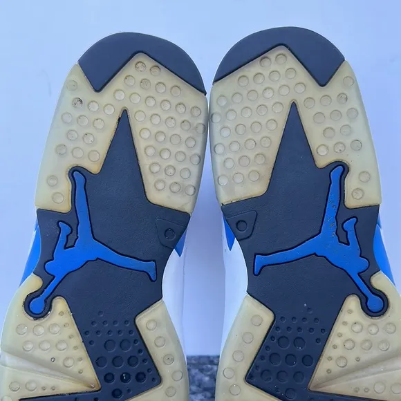 Nike Shoes Men's 14 Jordan Retro 6  &quot;SPORT BLUE&quot; 2014 Sneakers 384664 107 .