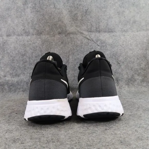 Nike Shoes Mens 6 Athletic Trainer Revolution 5 Running Sport Active Black White