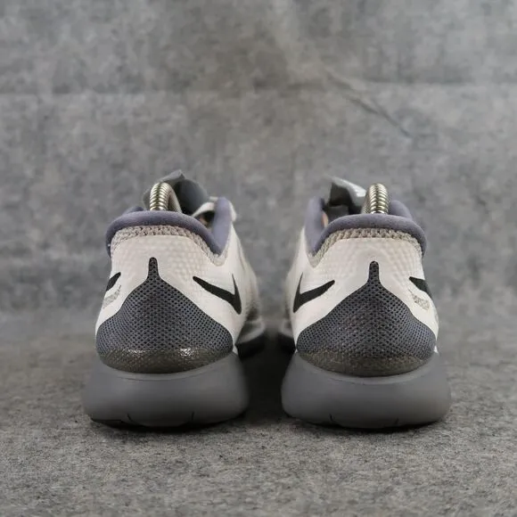 Nike Shoes Womens 8 Athletic Trainers Free 5.0 Sport Running Active Comfort Grey