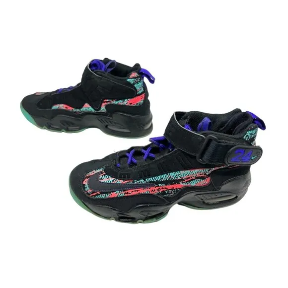 Nike sneakers 6.5 youth Air Griffey Max 1 shoes 437353 mid top athletic