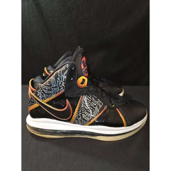 Nike Space Jam x LeBron 8 &quot;A New Legacy&quot; Mens 9  Glow Bottom! James Lakers