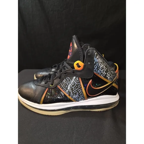 Nike Space Jam x LeBron 8 &quot;A New Legacy&quot; Mens 9  Glow Bottom! James Lakers