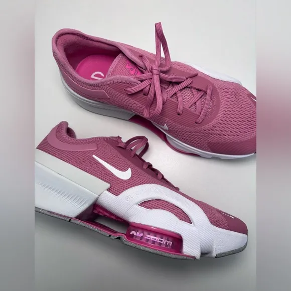 NIKE SuperRep 4 Air Zoom Women’s Berry Pink Sneakers Running Shoes Size 9