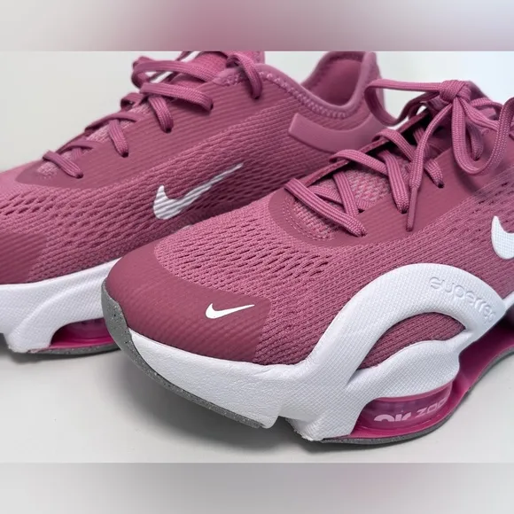 NIKE SuperRep 4 Air Zoom Women’s Berry Pink Sneakers Running Shoes Size 9