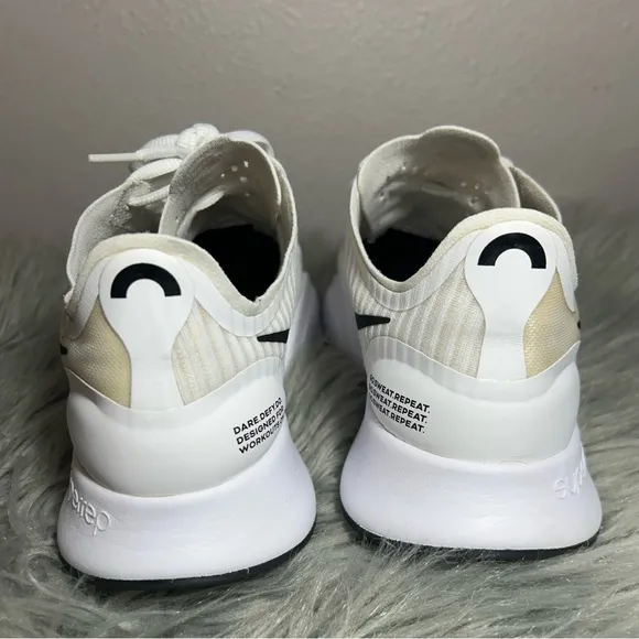 Nike Superrep Go Women Running Trainers Sneakers White Black Dark Smoke Grey Sz9