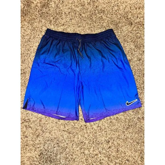 Nike Swim Men's JDI Fade 9&quot; Volley Shorts Physic Purple