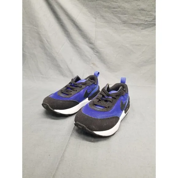 Nike Toddler's Waffle One Slip On Low Top Blue Black Size 10c NEW IN BOX!
