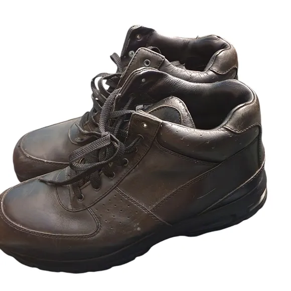 Nike Triple Black Air Max ACG Goadme Leather Shoe-Boots - Size 14