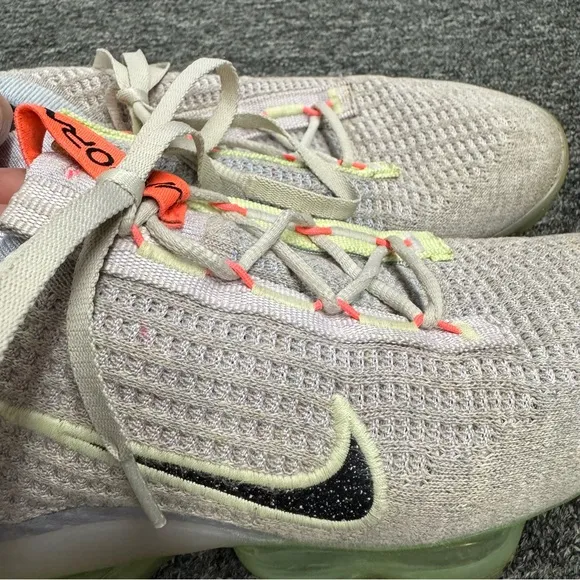 Nike Wmns Air VaporMax 2021 Flyknit ‘Light Bone Lime Ice’ DC4112-003 Size 8.5