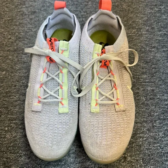 Nike Wmns Air VaporMax 2021 Flyknit ‘Light Bone Lime Ice’ DC4112-003 Size 8.5