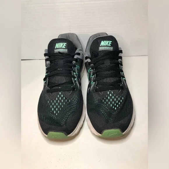 Nike Women's Gray and Teal Running Shoes