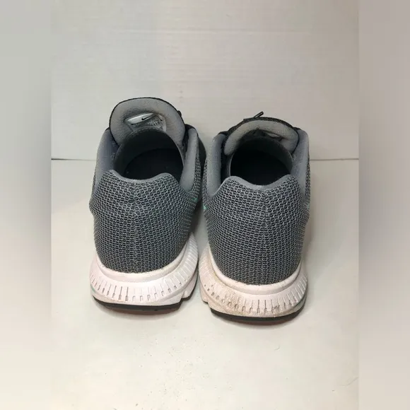Nike Women's Gray and Teal Running Shoes