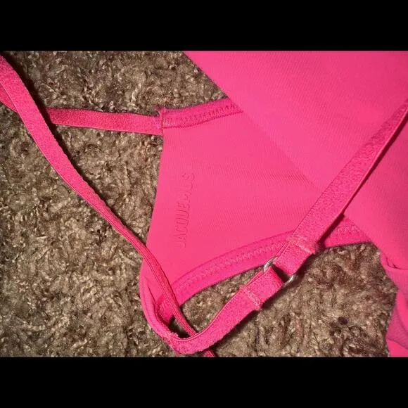 Nike Women’s Jacquemus La Brassière Drapée Pink Sport Bra