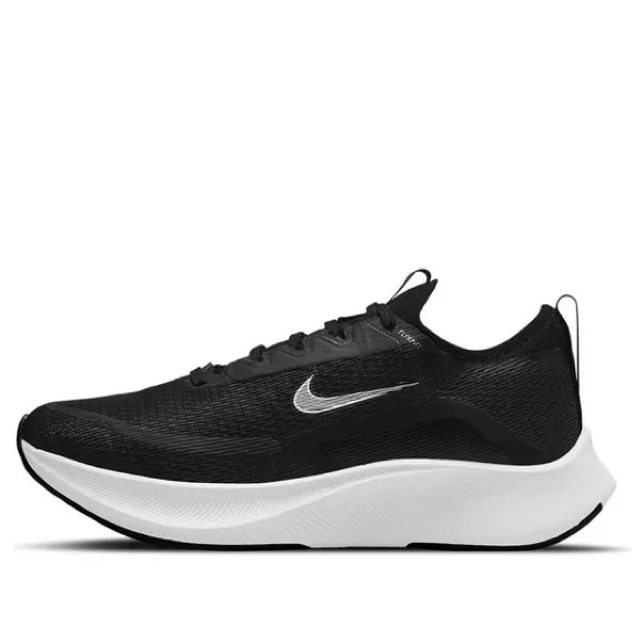 NIKE women’s “Zoom Fly 4” black white running walking sneakers shoes 6.5