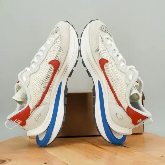 Nike x Sacai Vaporwaffle Mens Size 13 Shoes Sport Fuchsia Game Royal Sneakers