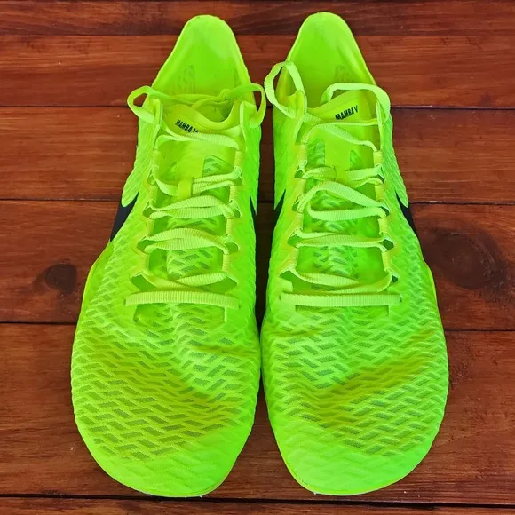 Nike Zoom Mamba V Track Spikes Shoes Green Mens 9 Track &amp; Field New DR9945-700
