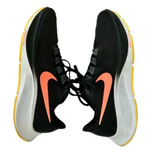 Nike Zoom Pegasus 37 Size 10 Black Mango Running Shoes Sneakers Athletic…