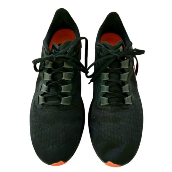 Nike Zoom Pegasus 37 Size 10 Black Mango Running Shoes Sneakers Athletic…