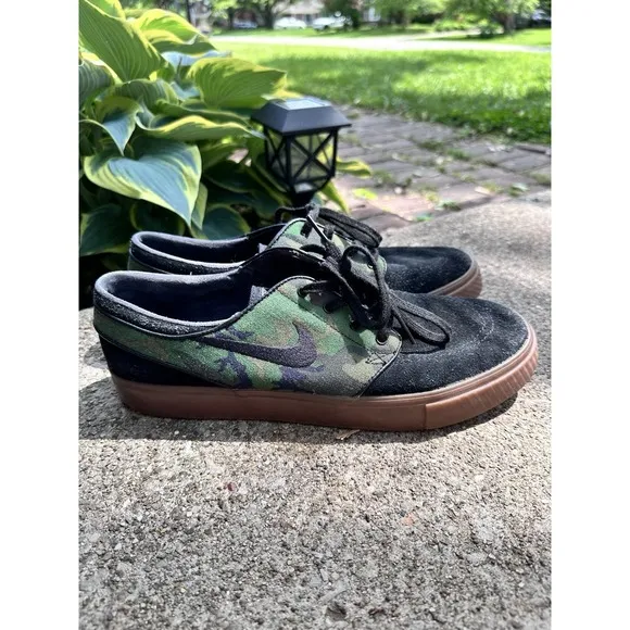 Nike Zoom Stefan Janoski ERDL Skateboarding Shoes 633300-031 Men's Size 10.5