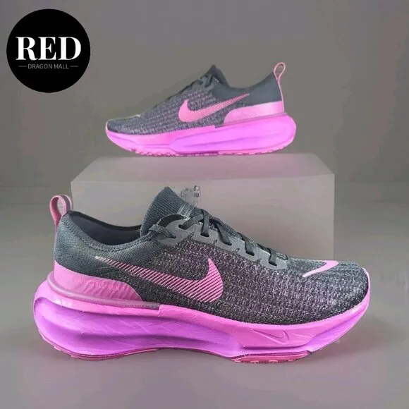 Nike ZoomX Invincible 3 Running Shoe Black Purple DR2615-006 - Men’s Size 10.5