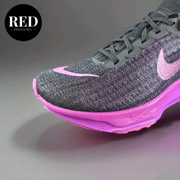 Nike ZoomX Invincible 3 Running Shoe Black Purple DR2615-006 - Men’s Size 10.5