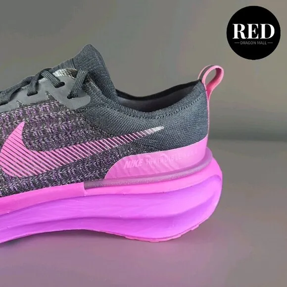Nike ZoomX Invincible 3 Running Shoe Black Purple DR2615-006 - Men’s Size 10.5